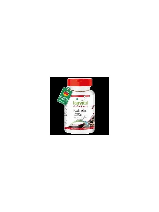 CAFEINA 200MG 200 CAPSULAS FAIRVITAL
