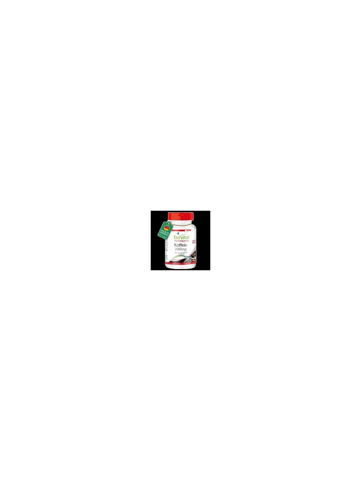 CAFEINA 200MG 200 CAPSULAS FAIRVITAL