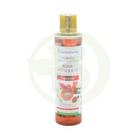 CHAMPU ROSA MOSQUETA 200ML ESENTIAL AROMS