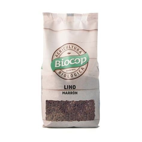 SEMILLAS DE LINO MARRON BIOCOP 500GR