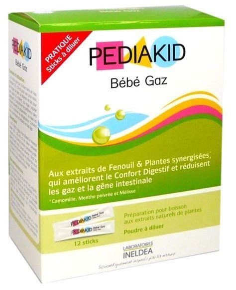 BEBE GAS 12 SOBRES PEDIAKID