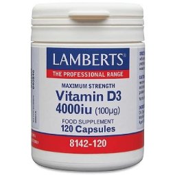 VITAMINA D 4000 UI 120CAP LAMBERTS