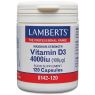 VITAMINA D 4000 UI 120CAP LAMBERTS
