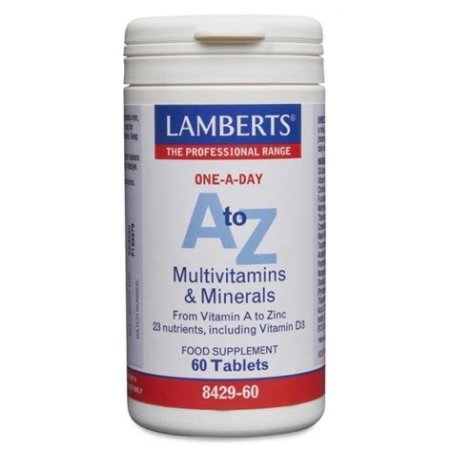 VITAMINAS Y MINERALES A TO Z 60COMP. LAMBERTS
