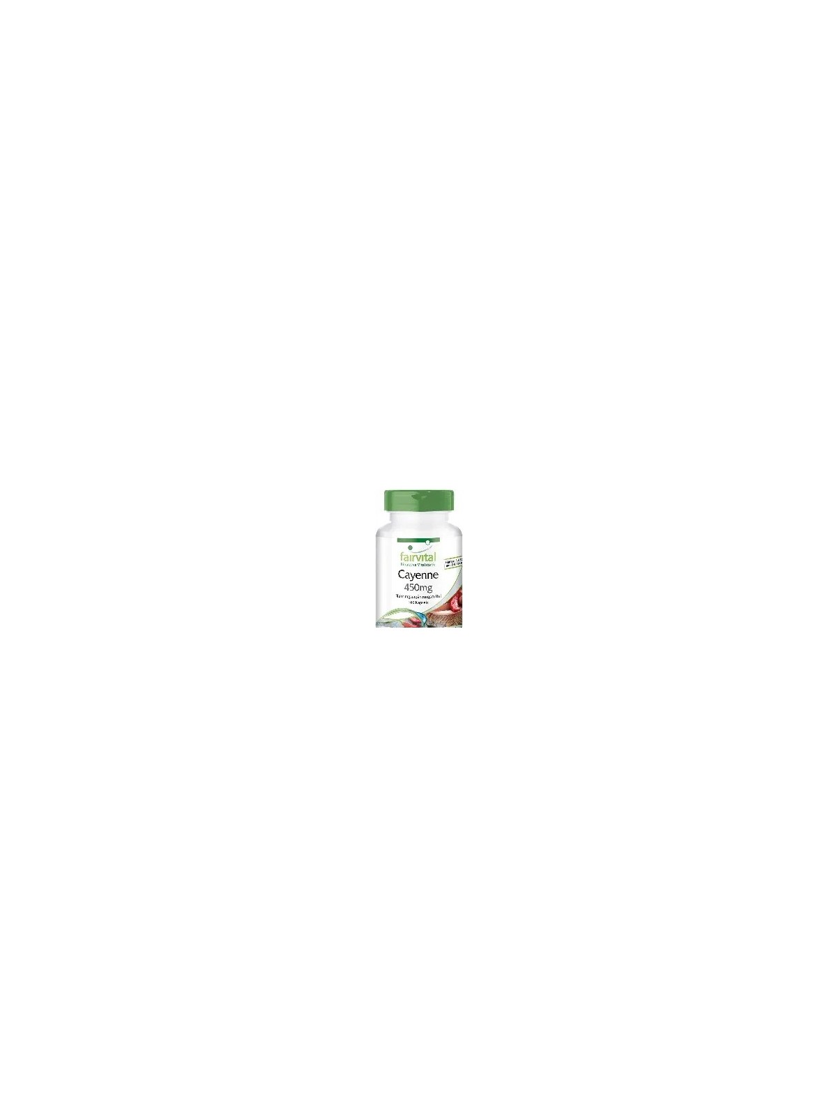 CAYENA 450MG 100 CAPSULAS FAIRVITAL