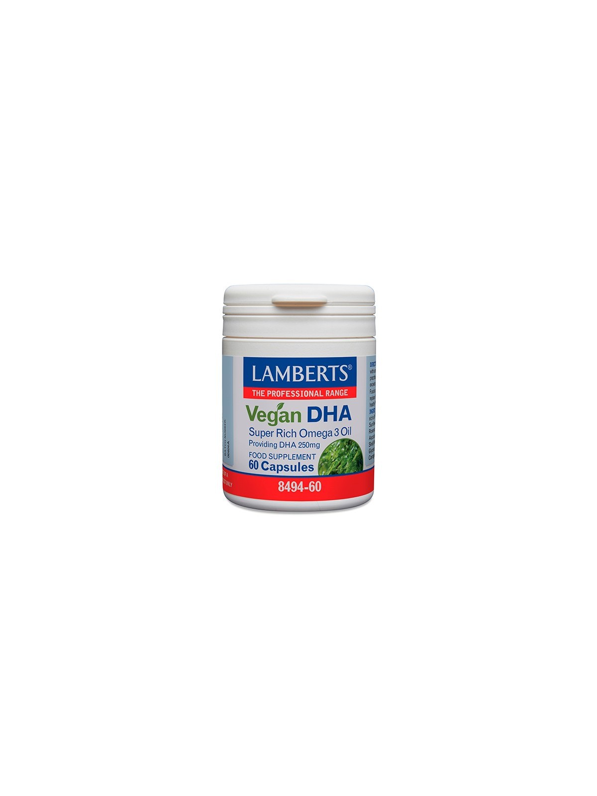 DHA VEGAN 60 CAPSULAS LAMBERTS