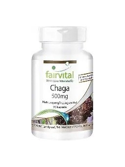 CHAGA 500MG 90 CAPSULAS FAIRVITAL