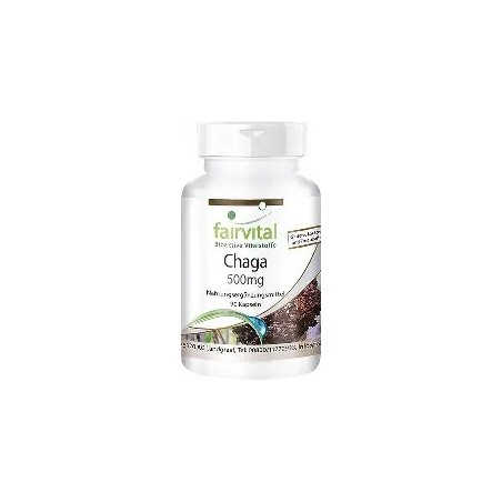 CHAGA 500MG 90 CAPSULAS FAIRVITAL