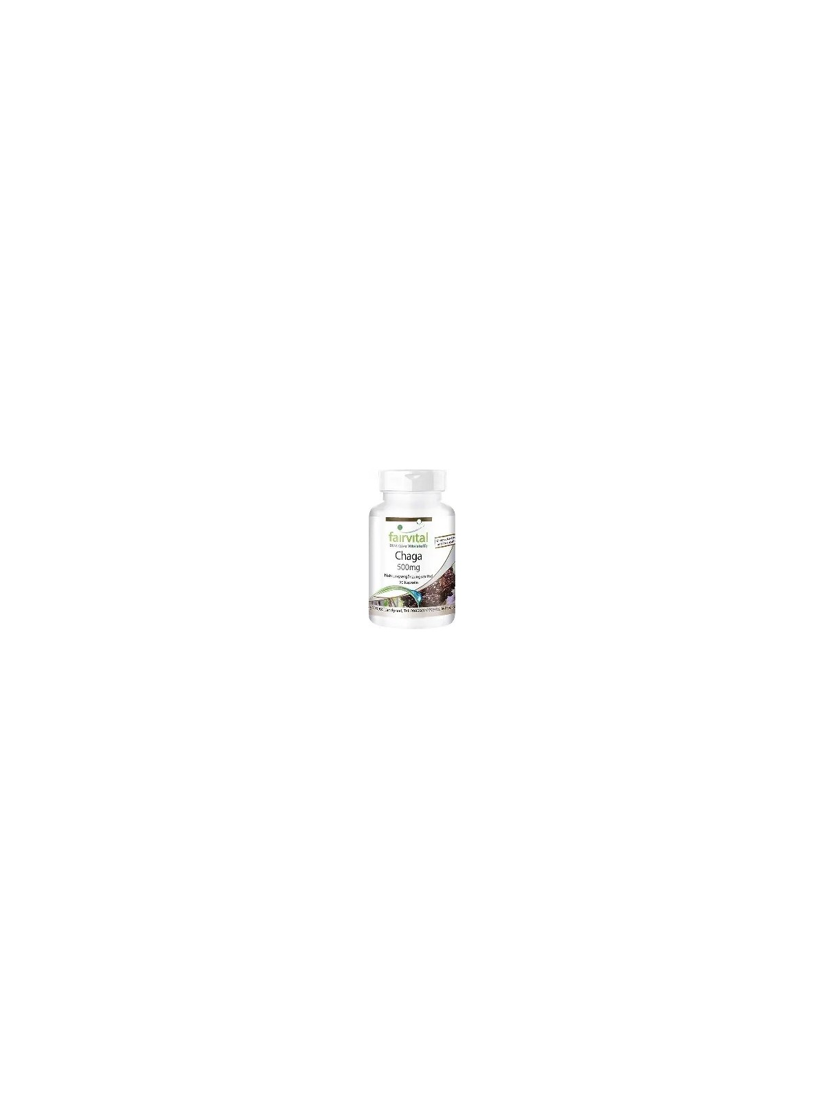 CHAGA 500MG 90 CAPSULAS FAIRVITAL
