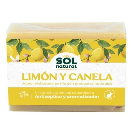 JABON CANELA Y LIMON SOL NATURAL