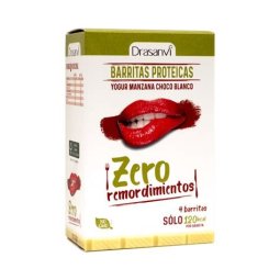 BARRITA PROTEICA MANZANA CHOCO BLANCO DRASANVI