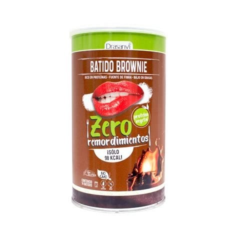 BATIDO VEGETAL BROWNIE PROTEICO DRASANVI 420 G