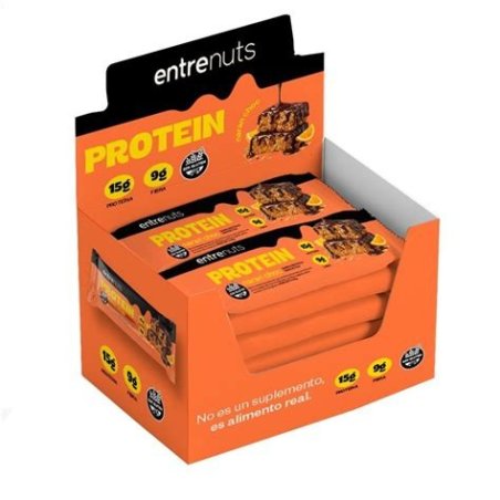 CAJA 4 BARRITAS PROTEICAS CHOCO NARANJA