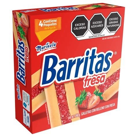 CAJA 4 BARRITAS YOGUR FRESA