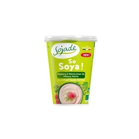 SOJADE FRAMBUESA Y MATCHA 400 GR
