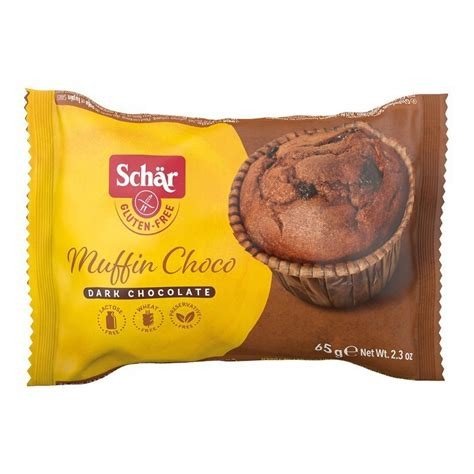 MUFFINS INDIVIDUAL SIN GLUTEN 65 GR SCHAR