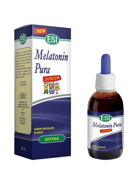MELATONINA PURA JUNIOR SABOR CHOCOLATE BLANCO 40ML ESI