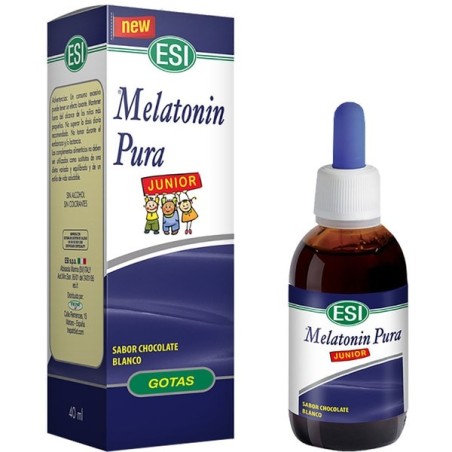 MELATONINA PURA JUNIOR SABOR CHOCOLATE BLANCO 40ML ESI