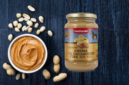 MANTEQUILLA CACAHUETES CRUJIENTE BIO MACHANDEL