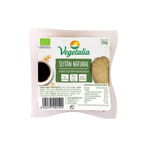 SEITAN FRESCO ESPELTA BIO* 250G VEGETALIA