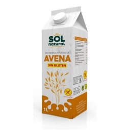 BEBIDA AVENA SIN GLUTEN 1L SOL NATURAL