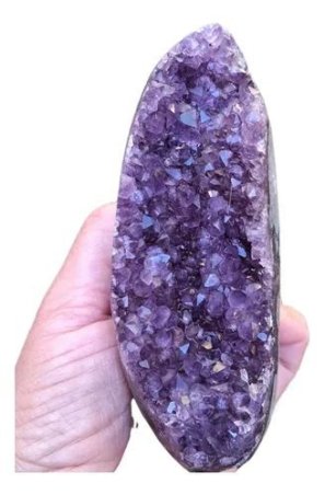 AMATISTA PIEDRA DRUSA BRUTO