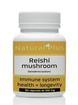 REHISI (GANODERMA LUCIDUM) 50CAPS DE 500MG NATURE ESSENTIAL