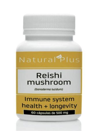 REHISI (GANODERMA LUCIDUM) 50CAPS DE 500MG NATURE ESSENTIAL