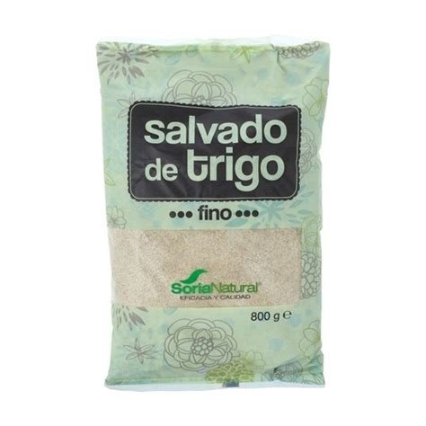 SALVADO TRIGO FINO 250G SORIA NATURAL