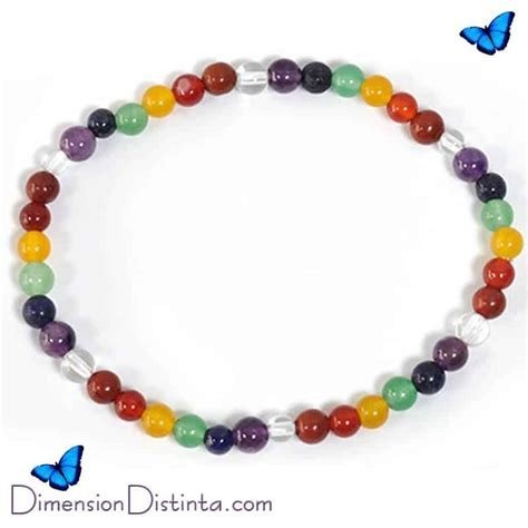 PULSERA 7 CHAKRAS 4 MM
