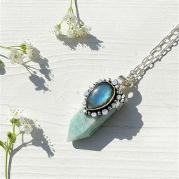 COLGANTE TALISMAN PIEDRAS