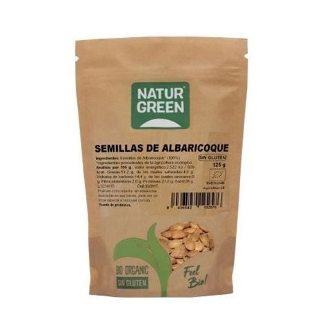 SEMILLAS ALBARICOQUE 125 GR NATURGREEN