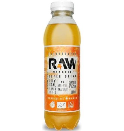 BEBIDA RAW ELECTROLYTE MANDARINA Y MANGO