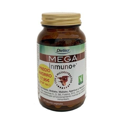 MEGA INMUNO PLUS DIETISA 60 CAPSULAS