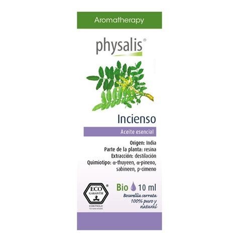 ACEITE ESENCIAL DE INCIENSO 10ML PHYSALIS