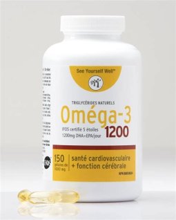 OMEGA 3 1200 150 PERLAS - EN FORMA DE TRIGLICERIDOS VIBEFARMA