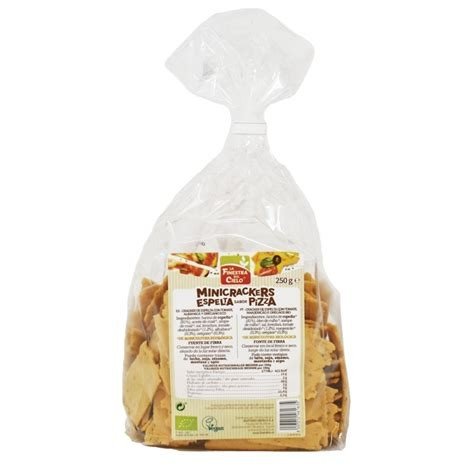 MINI CRAKERS ESPELTA PIZZA 250 GR FINESTRA