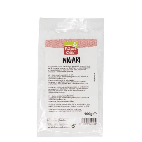NIGARI PREPARADO PARA TOFU FINESTRA
