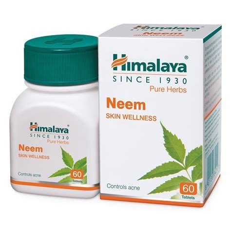 NEEM SKIN WELLNESS 60 COMPRIMIDOS HIMALAYA