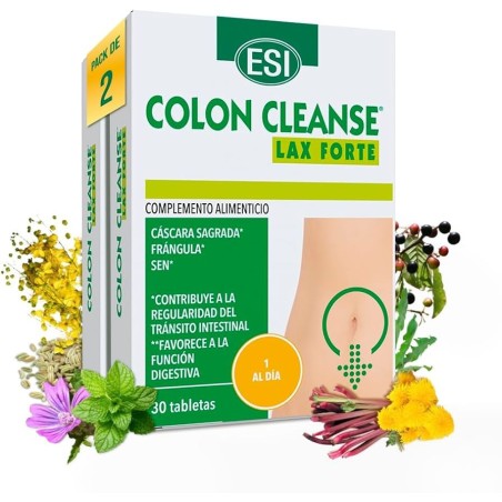 COLON CLEANSE LAX FORTE 30 CAPSULAS ESI