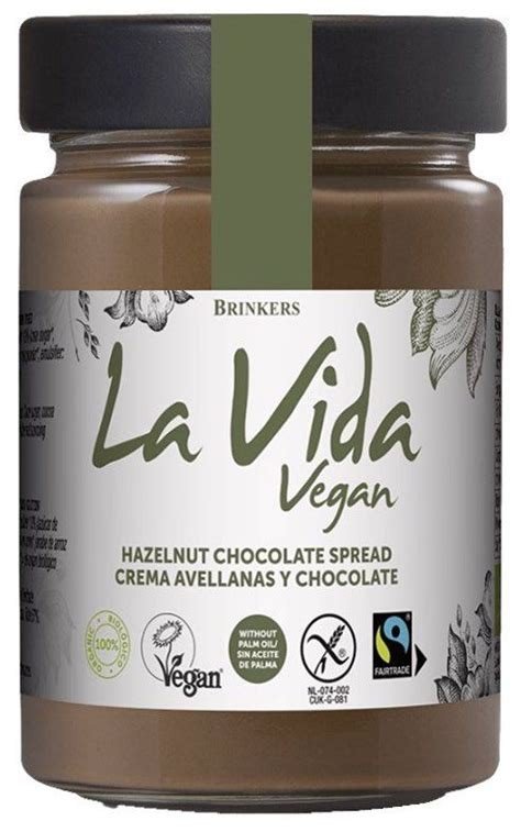 CREMA PROTEINA CACAO Y AVELLANAS LA VIDA VEGAN