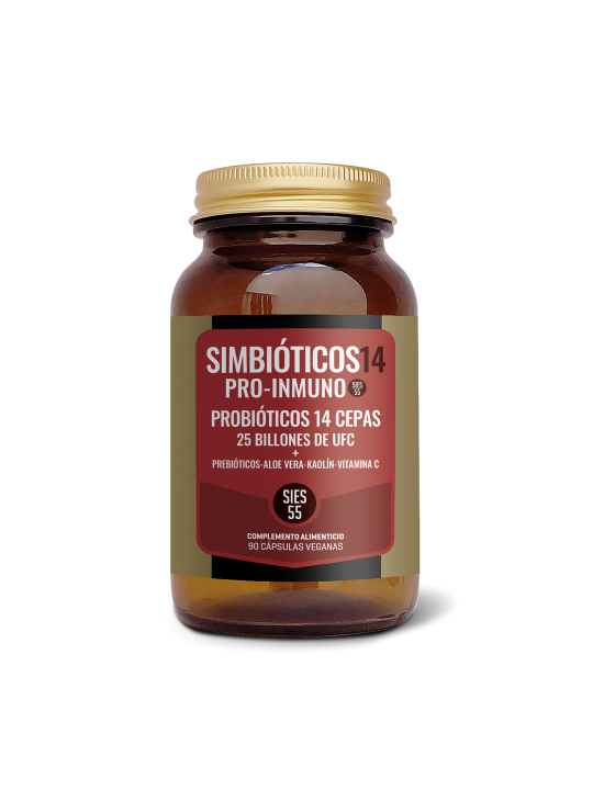 ALOEBIOTIC14 PRO-INMUNO PROBIOTICOS 90 CAPS 14 CEPAS