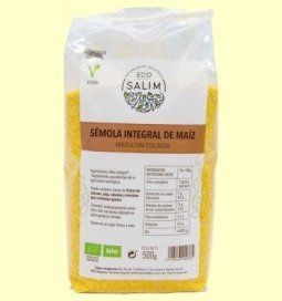 SEMOLA INTEGRAL DE MAIZ ECO 500GR ECO-SALIM