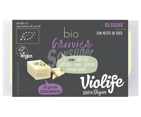 BLOQUE VEGANO SABOR GRUYERE VIOLIFE