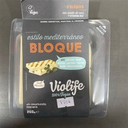 BLOQUE VEGANO ESTILO MEDITERRANEO -VIOLIFE