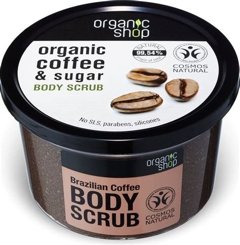 BODY SCRUB COFFE ORGANIC SHOP