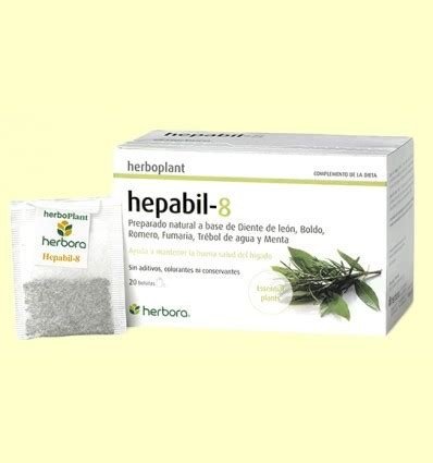 HEPABIL-8 20 INFUSIONES HERBORA