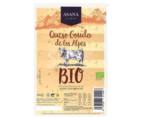 QUESO GOUDA ECO 130G ASANA