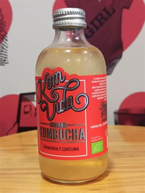 KOMBUCHA CURCUMA ZANAHORIA CURCUMA 330ML