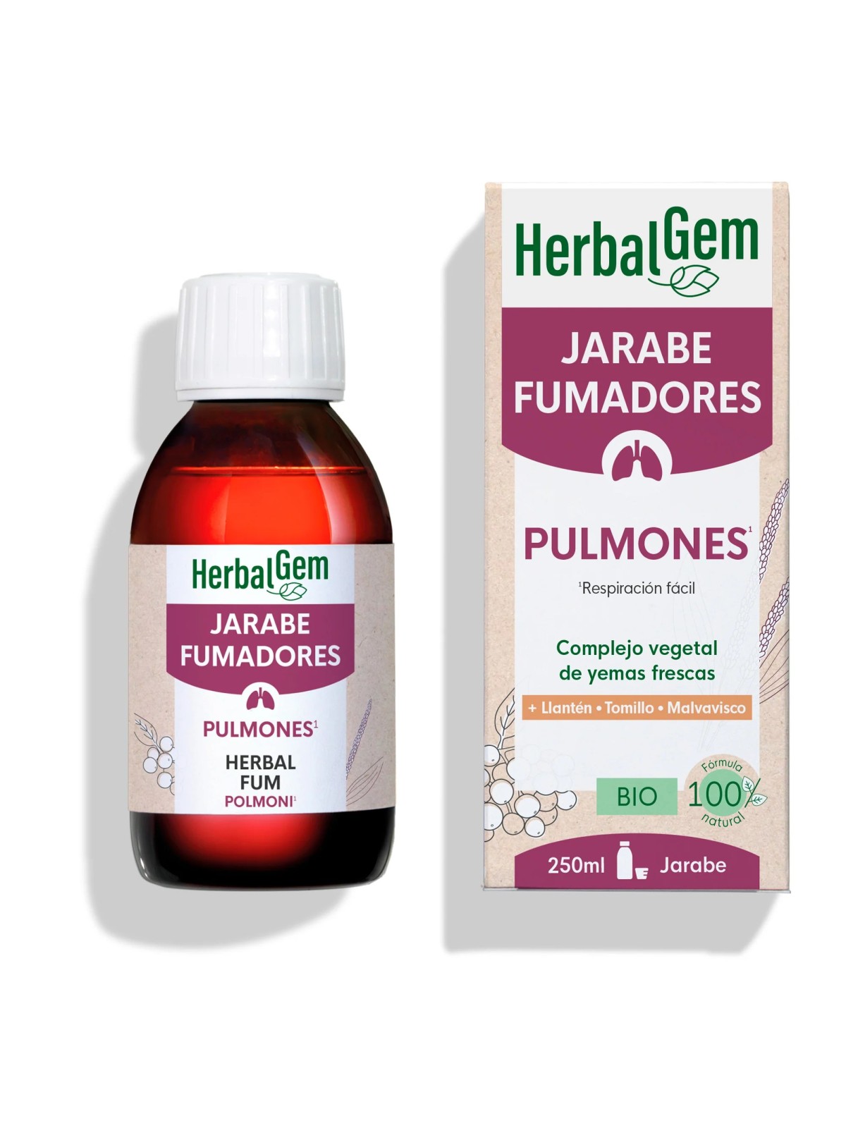 JARABE DE LOS FUMADORES HERBALGEM
